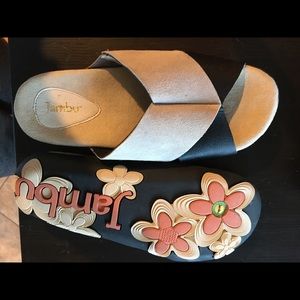 Jambu comfort slip in sandals size 8